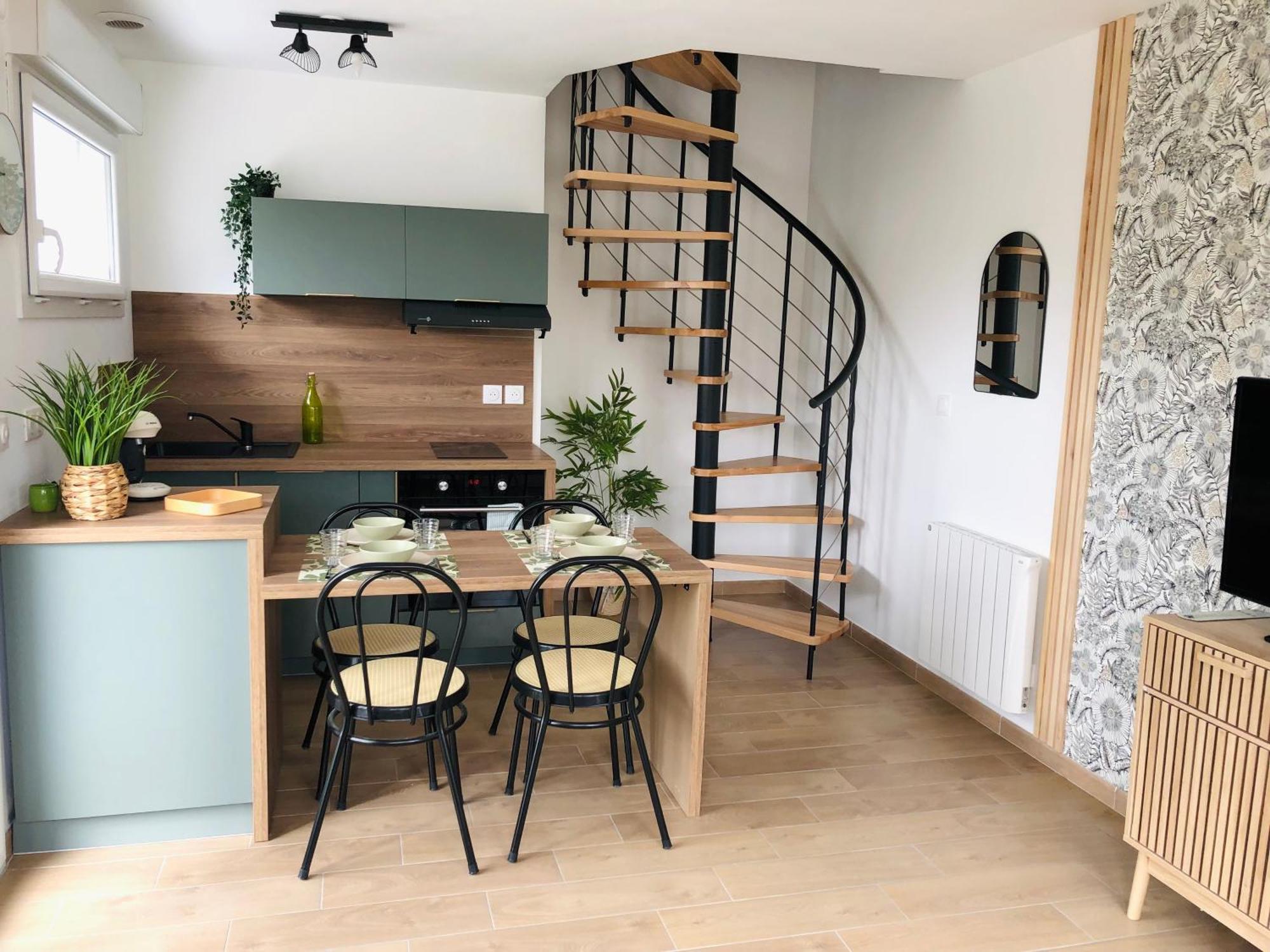 Joli Appartement En Duplex Neuf A Saint-Josse Luaran gambar